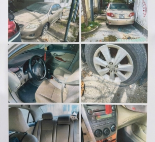 Thanh lý 01 (Một) Xe ô tô con đã qua sử dụng, nhãn hiệu TOYOTA, số loại COROLLA ZZE142L-GEMGKH biển đăng ký số: 92A-022.78; Số chỗ ngồi: 05; Màu sơn: nâu, vàng; Số máy: 1ZZ-4979598; Số khung: RL4BB42E4A720731; Năm/Nước sản xuất: 2010/Việt Nam.  