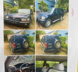 Thanh lý 01 (Một) Xe ô tô chở tiền đã qua sử dụng, nhãn hiệu MITSUBISHI, số loại PAJERO biển đăng ký số: 43B-105.43; Số chỗ ngồi: 05; Màu sơn: xanh; Số máy: 6G72-RN9390; Số khung: JMYLNV73W5000415; Năm/Nước sản xuất: 2004/Nhật Bản.  