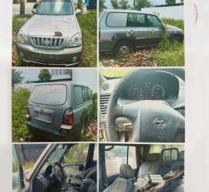 Thanh lý 01 (Một) Xe ô tô chuyên dùng đã qua sử dụng, nhãn hiệu HUYNDAI, số loại TERRACAN biển đăng ký số: 43B-107.91; Số chỗ ngồi: 05; Màu sơn: trắng; Số máy: G6CU3807630; Số khung: KMHNM81CP4U129675; Năm/Nước sản xuất: 2003/Hàn Quốc.  