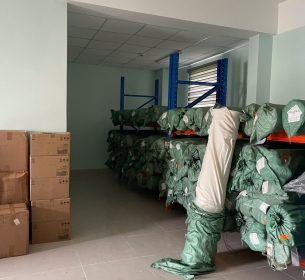 TS VPHC cụ thể: Vải canvas các loại; Loại rộng 1,6m/cây; 9.370 kg. Lần 2